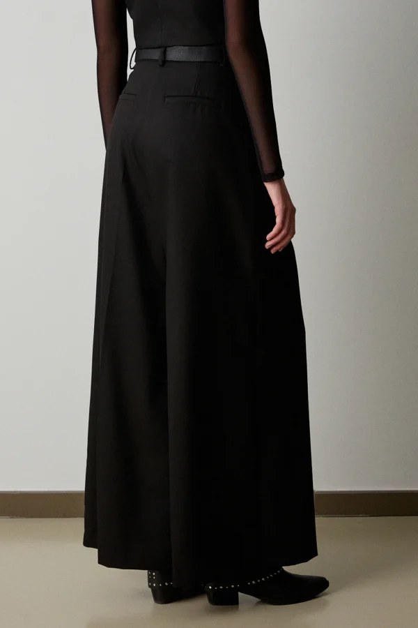 Pantaloni con pinces e cintura - Image 4