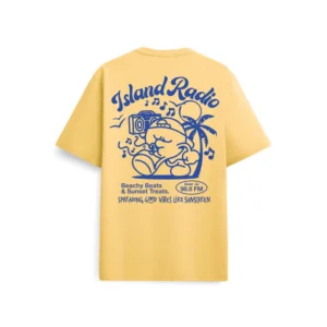 T-shirt Radio Gialla